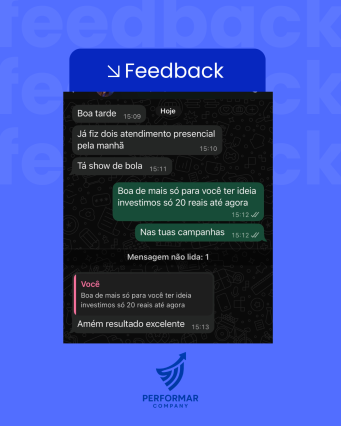 Feedback do cliente